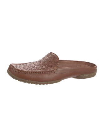 Donald Pliner Leather Mules
