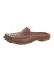 Donald Pliner Leather Mules