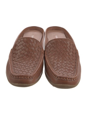 Donald Pliner Leather Mules