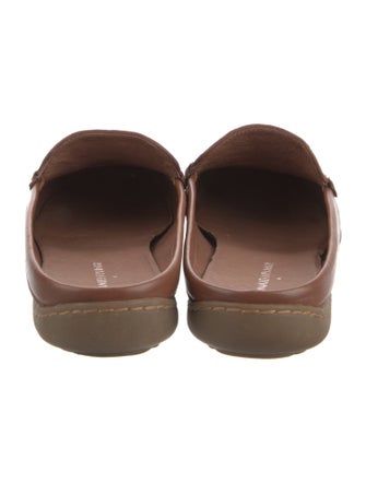Donald Pliner Leather Mules