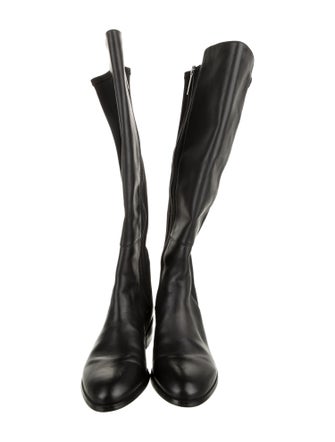 Donald Pliner Leather Riding Boots