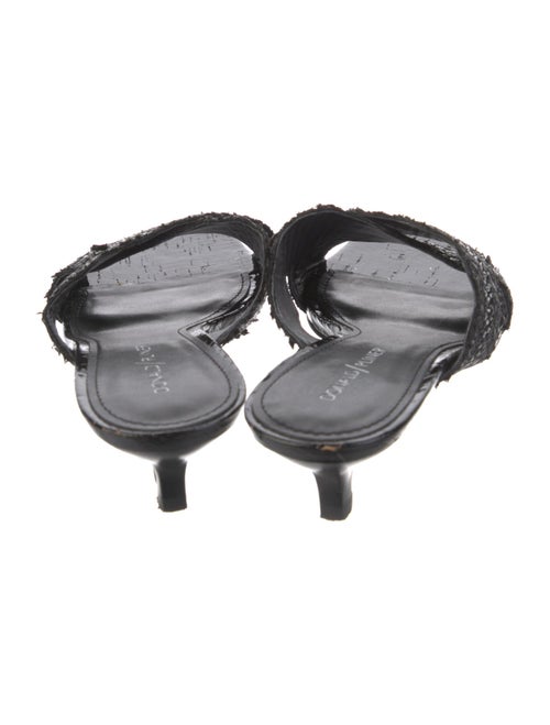 Donald Pliner Leather Slides