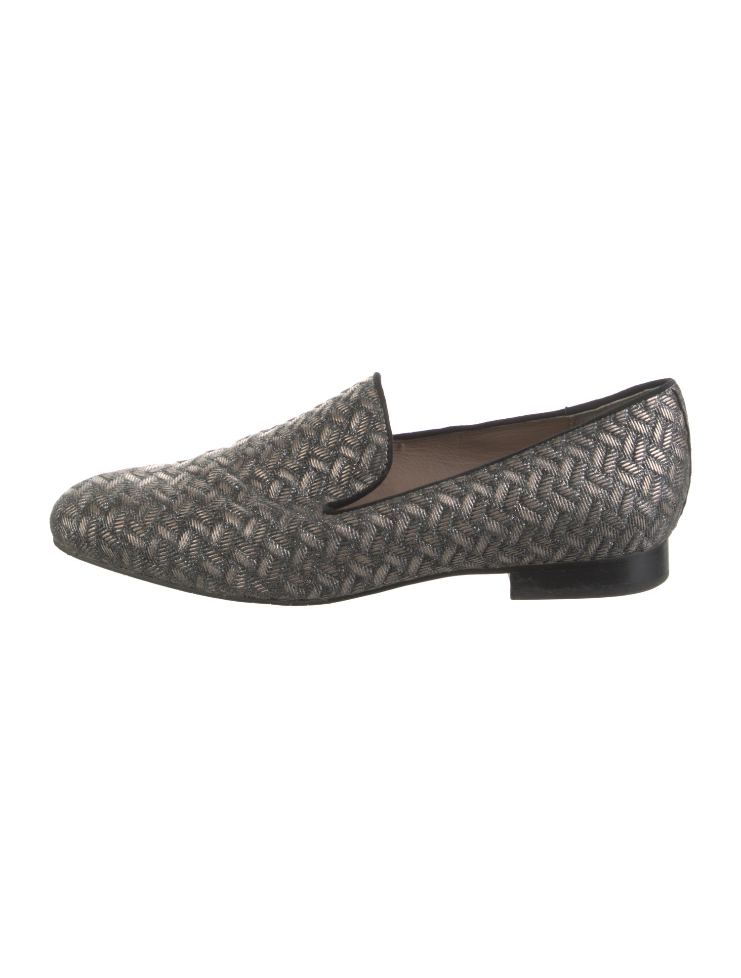 Donald Pliner Glitter Accents Loafers