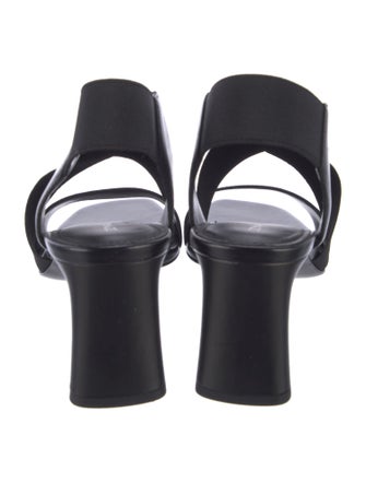 Donald Pliner GG Embossed Leather Slingback Sandals