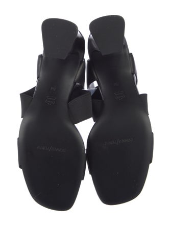 Donald Pliner GG Embossed Leather Slingback Sandals