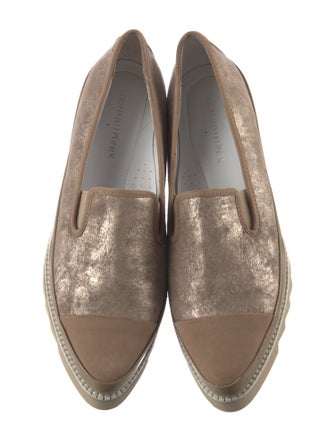 Donald Pliner Suede Loafers