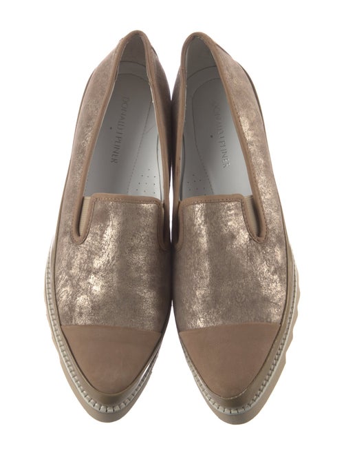 Donald Pliner Suede Loafers