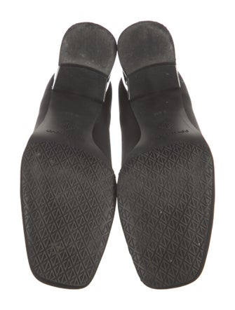 Donald Pliner Neoprene Leather Trim Embellishment Pumps