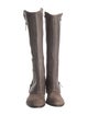 Donald Pliner Embossed Leather Riding Boots