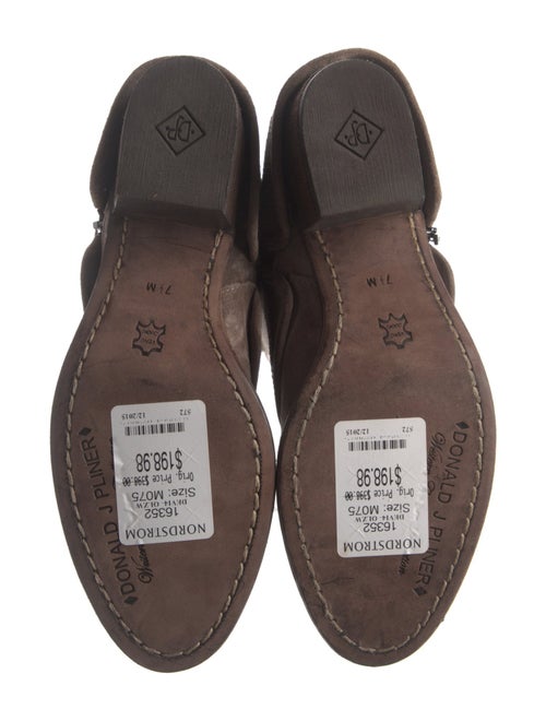 Donald Pliner Embossed Leather Riding Boots