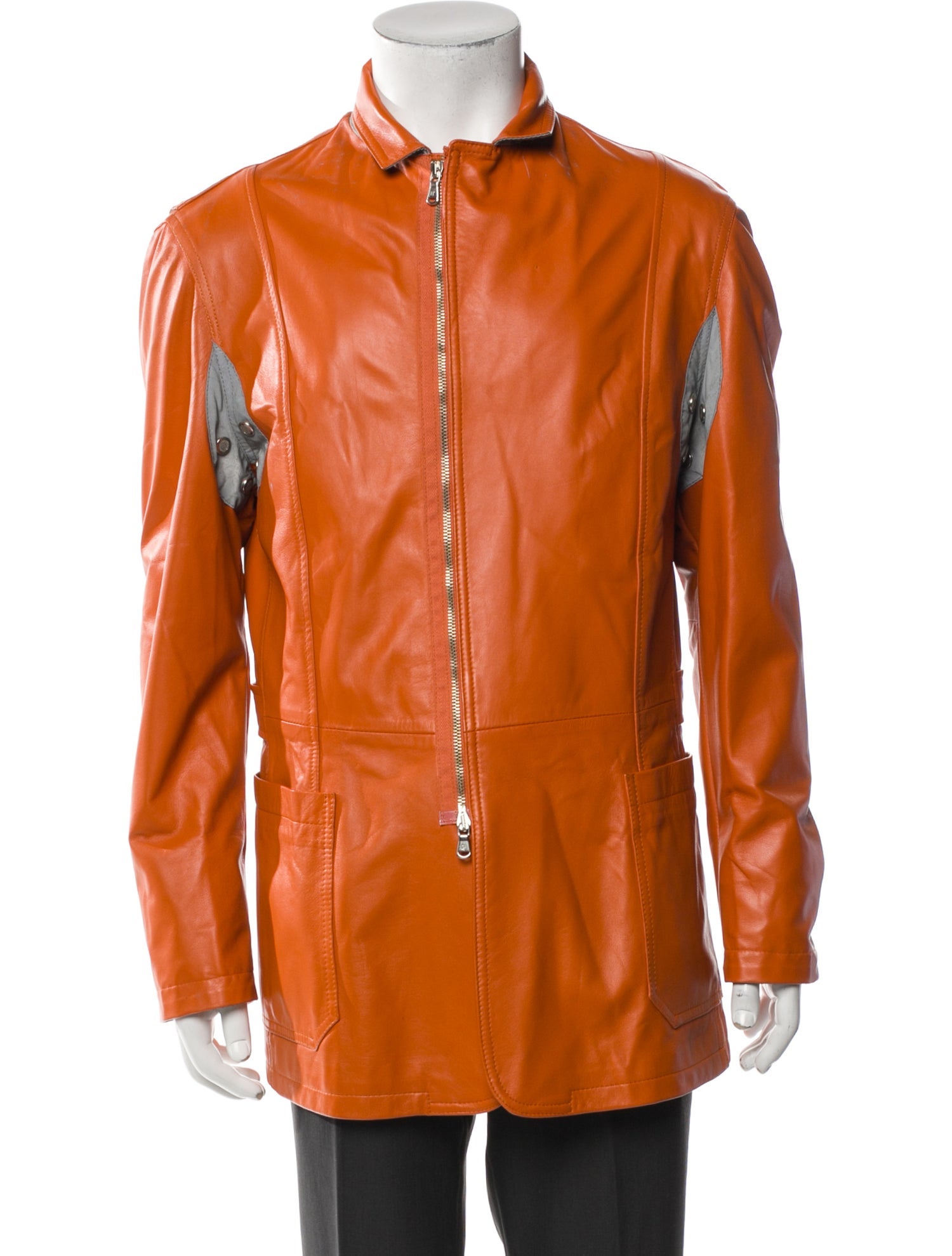 Donald Pliner Leather Moto Jacket