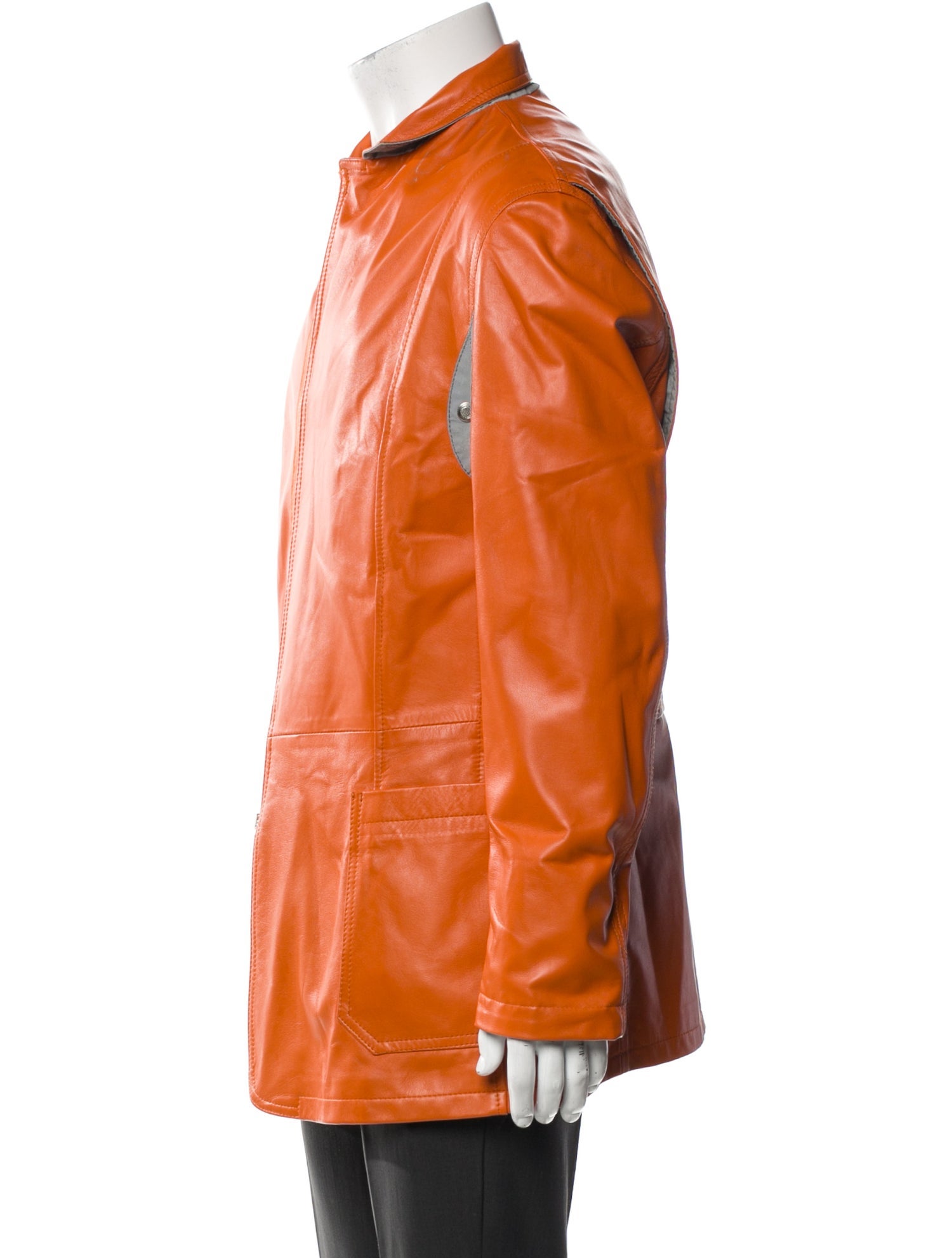 Donald Pliner Leather Moto Jacket