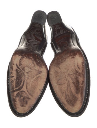 Donald Pliner Suede Printed Mules