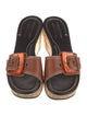 Donald Pliner Leather Printed Slides
