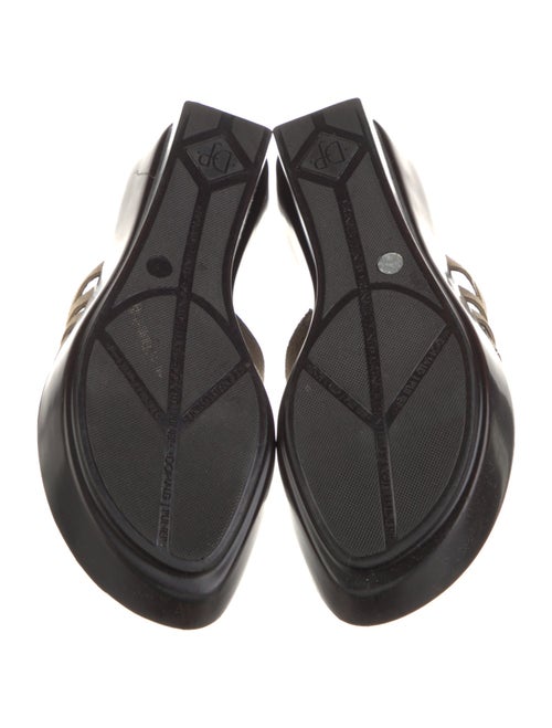 Donald Pliner Suede Slides