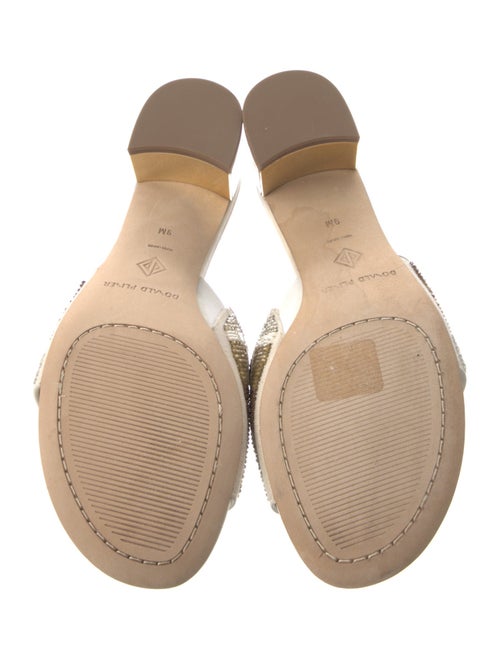 Donald Pliner Leather Printed Slides