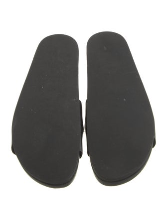 Donald Pliner Leather Slides