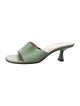 Donald Pliner Leather Slides