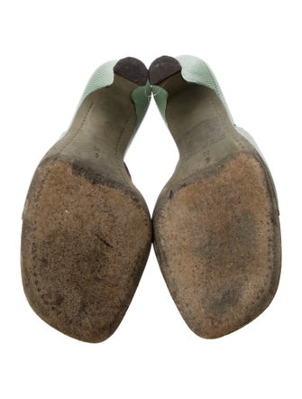 Donald Pliner Leather Slides