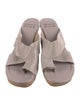 Donald Pliner Suede Slides