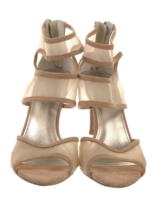 Donald Pliner Mesh Mesh Accents Gladiator Sandals