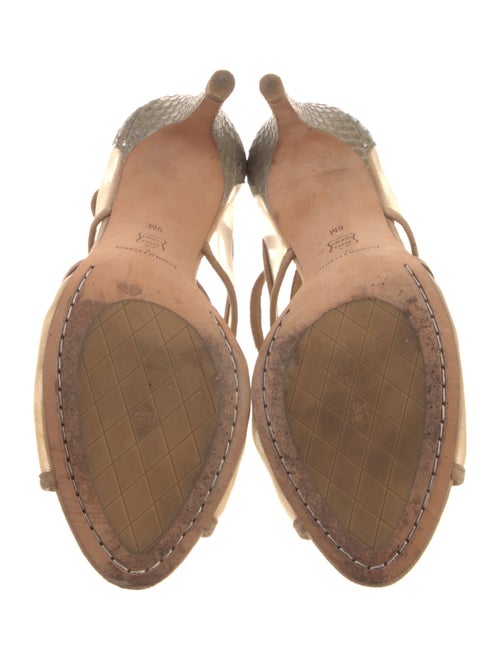 Donald Pliner Mesh Mesh Accents Gladiator Sandals