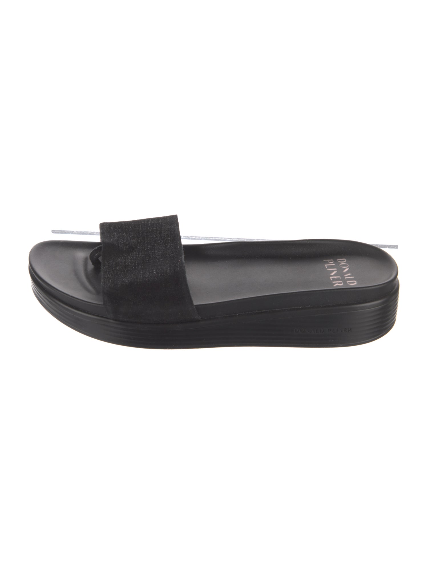 Donald Pliner Suede Slides