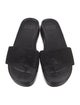 Donald Pliner Suede Slides