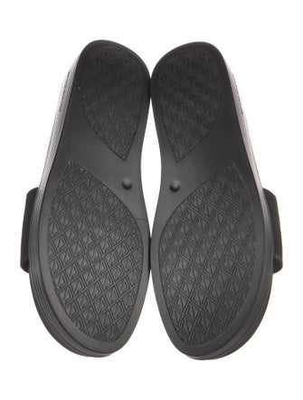 Donald Pliner Suede Slides