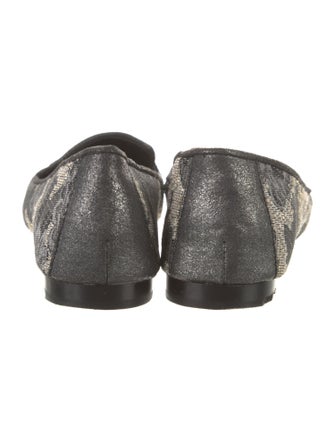 Donald Pliner Floral Print Loafers