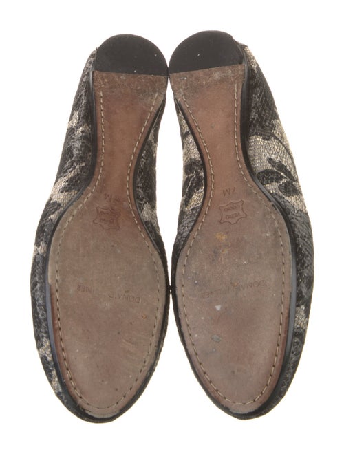 Donald Pliner Floral Print Loafers