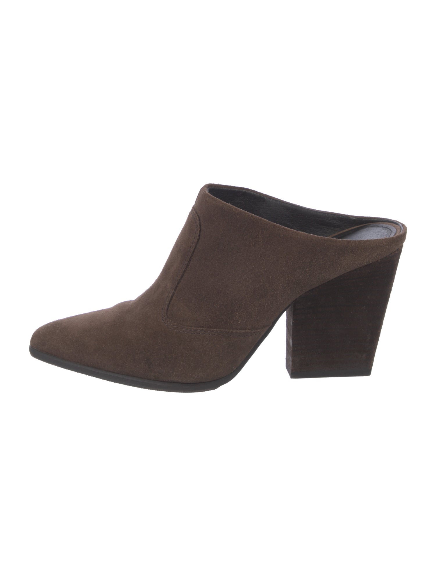 Donald Pliner Suede Mules