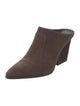 Donald Pliner Suede Mules