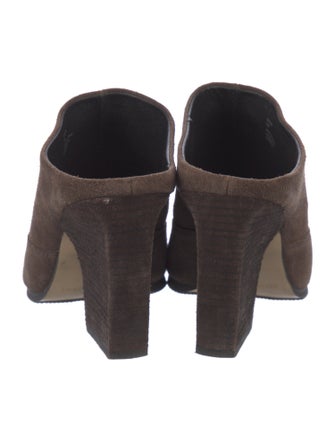 Donald Pliner Suede Mules