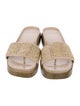 Donald Pliner Leather Slides