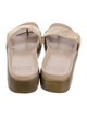 Donald Pliner Leather Slides