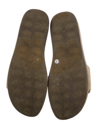 Donald Pliner Leather Slides