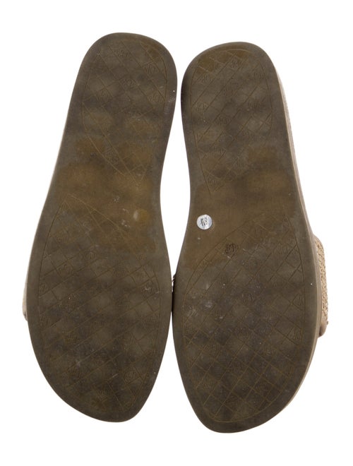 Donald Pliner Leather Slides