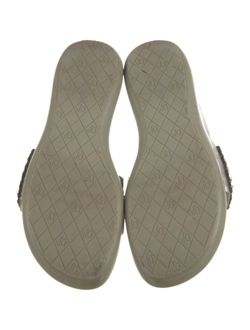 Donald Pliner Leather Printed Slides