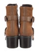 Donald Pliner Suede Moto Boots