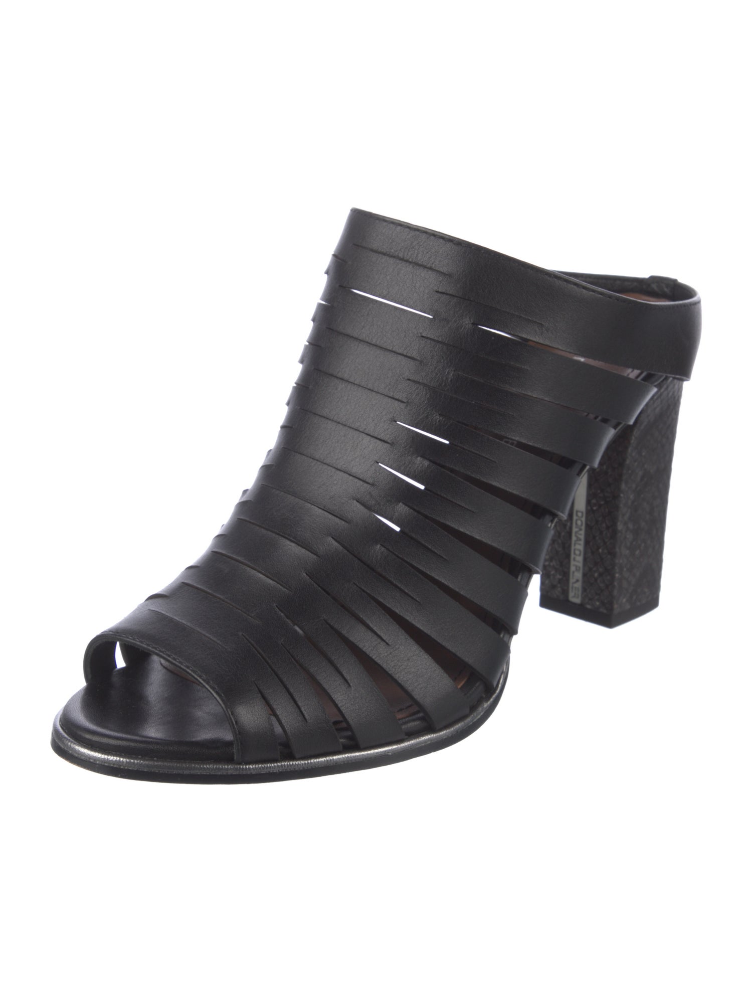Donald Pliner Leather Mules