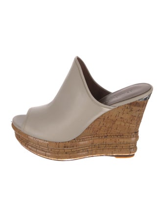 Donald Pliner Leather Slides