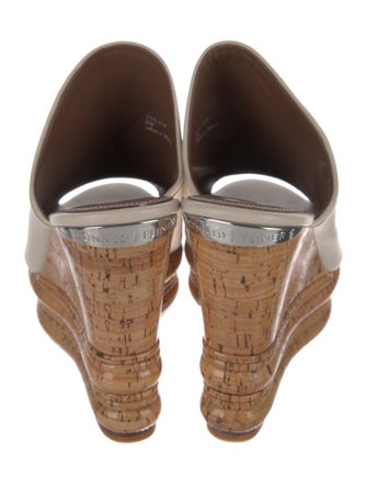 Donald Pliner Leather Slides