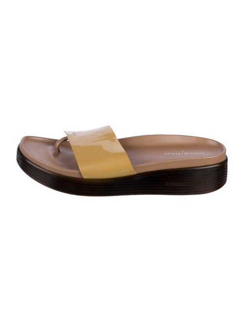 Donald Pliner Patent Leather Slides