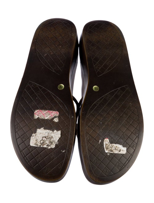 Donald Pliner Patent Leather Slides