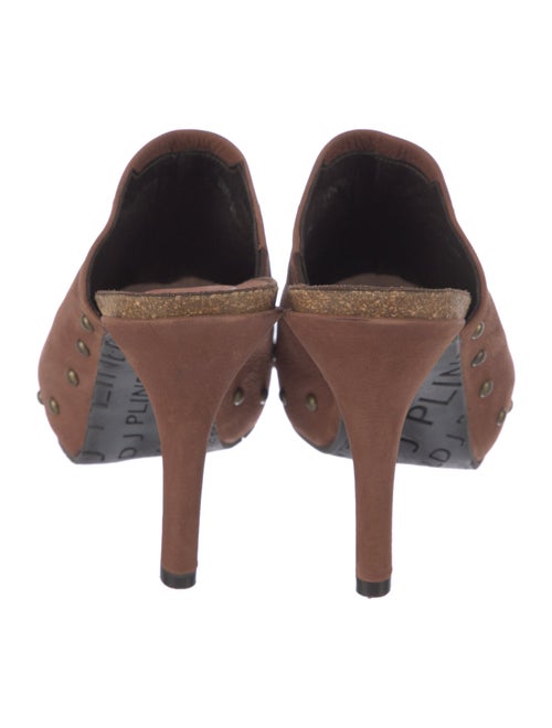 Donald Pliner Suede Slides