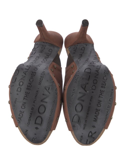 Donald Pliner Suede Slides