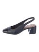 Donald Pliner Leather Slingback Flats