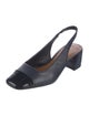 Donald Pliner Leather Slingback Flats