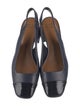 Donald Pliner Leather Slingback Flats